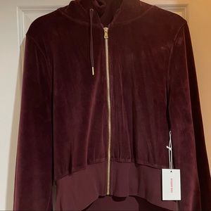 NWT Good American Velour Jumpsuit